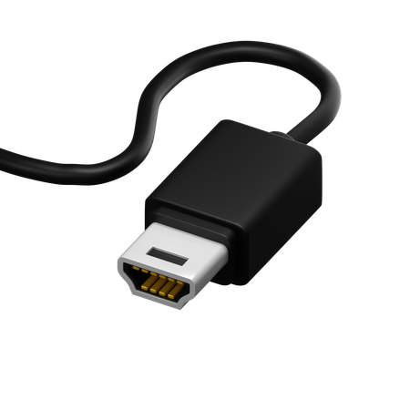 USB MINI A  3D Icon