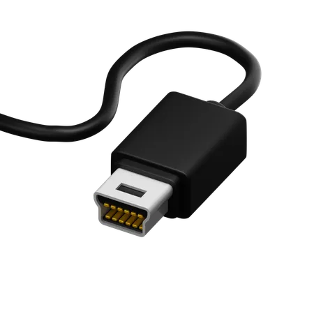 USB MINI B  3D Icon