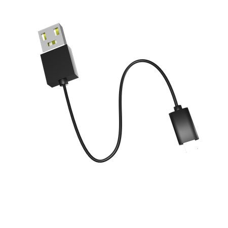 Usb para digitar c  3D Icon