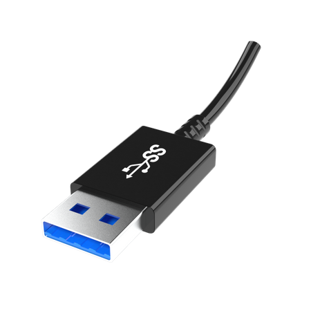 USB Pin 3D Illustration