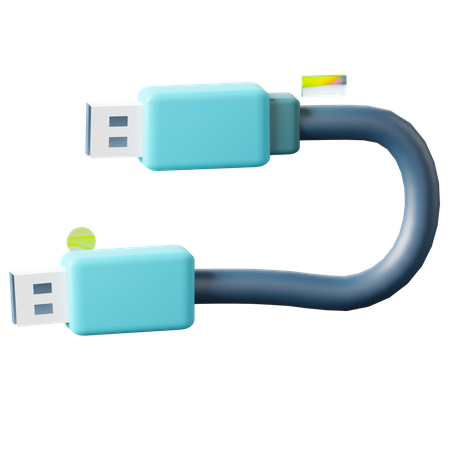 Usb Plug  3D Icon