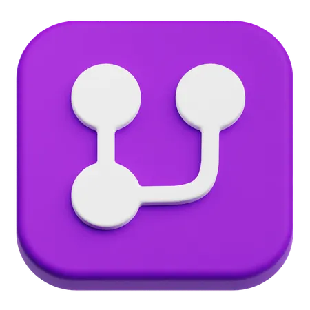 Usb Port  3D Icon