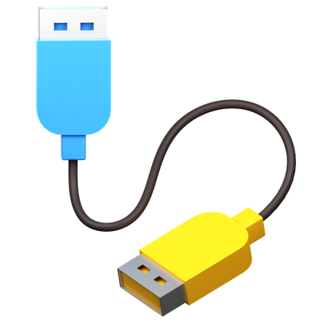 Usb Port  3D Icon