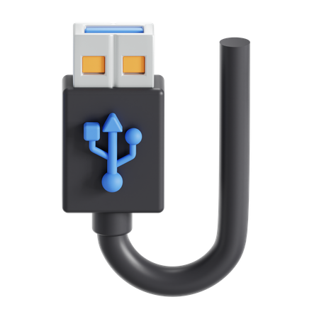 Usb tipo a  3D Icon