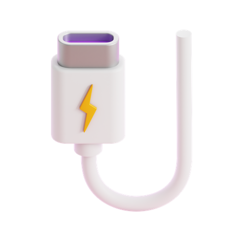 Usb Type C  3D Icon