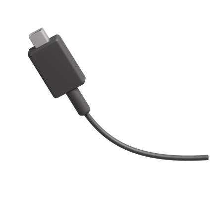 USB Type C  3D Icon