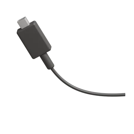 USB Type C  3D Icon