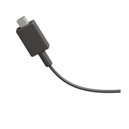 USB Type C  3D Icon