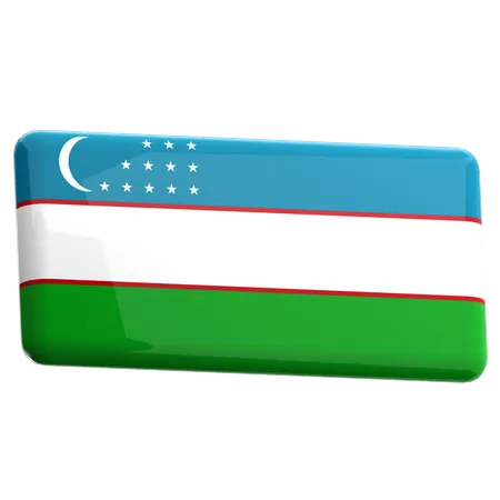 Usbekistan  3D Icon