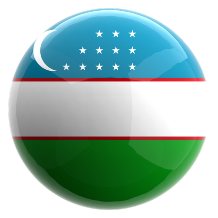 Usbekistan  3D Icon