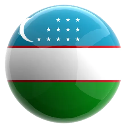 Usbekistan  3D Icon