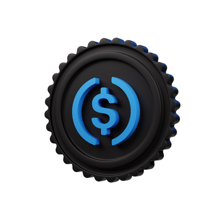 US Dollar  3D Icon