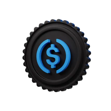 US Dollar  3D Icon