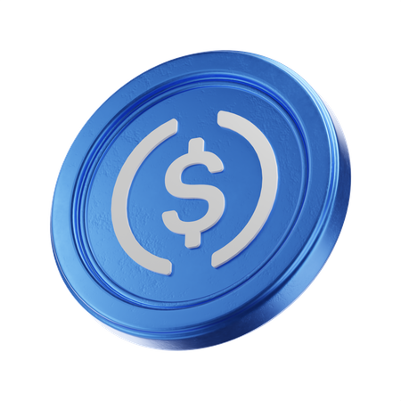 Usd Coin  3D Icon