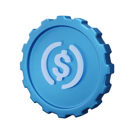 Usd Coin  3D Icon