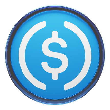 Usd Coin  3D Icon