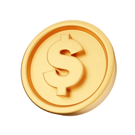 USD-Dollar  3D Icon