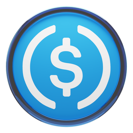 Us-dollarmünze  3D Icon