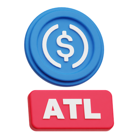 USDC  ATL  3D Icon
