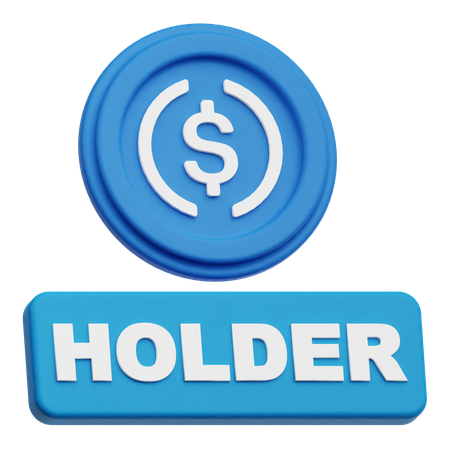 Usdc Holder  3D Icon
