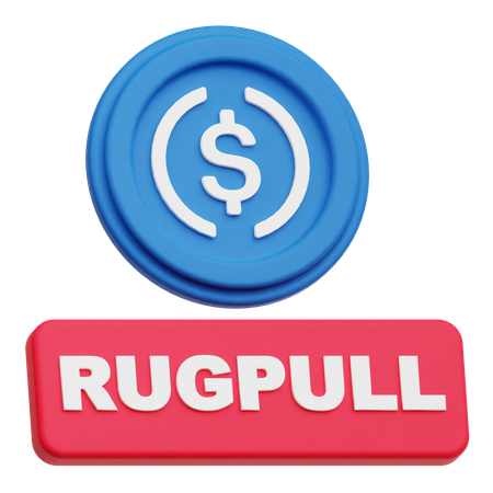 Tirage au tapis usdc  3D Icon