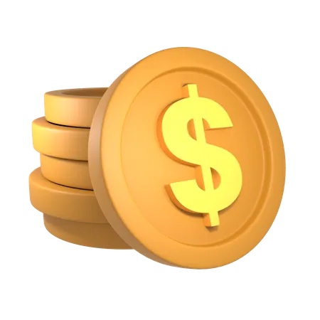U.S.dollar  3D Icon