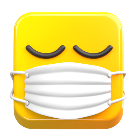 Use uma máscara Emoji  3D Icon