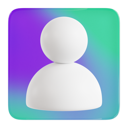ユーザー  3D Icon