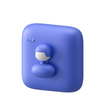 User  3D Illustration