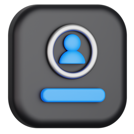 User Account  3D Icon