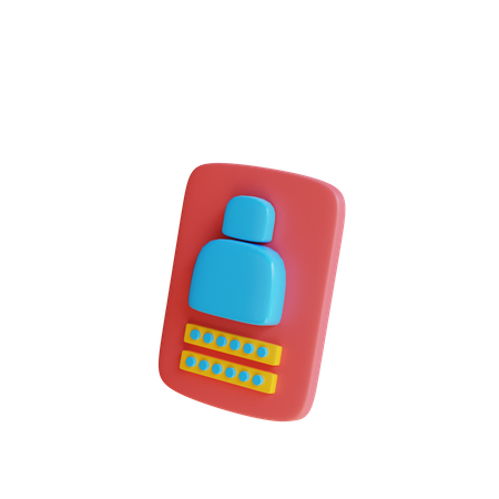 User Account  3D Icon