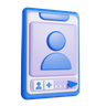 share user profile emoji 3d