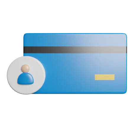 User Account Payment  3D Icon