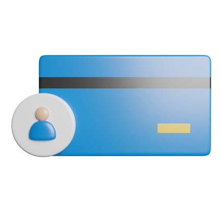 User Account Payment  3D Icon