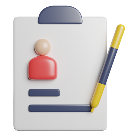 User Application  3D Icon