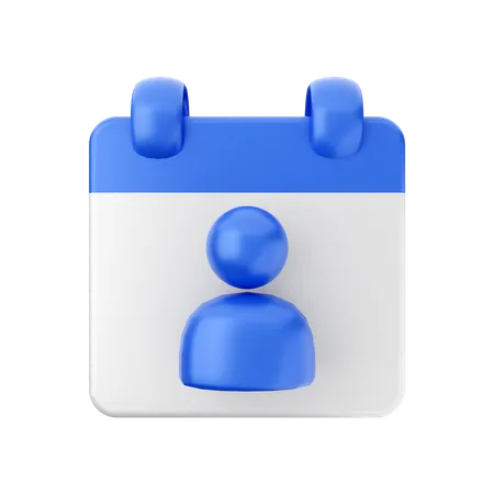 User Appointment  3D Icon