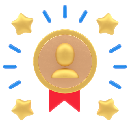 User Badge  3D Icon