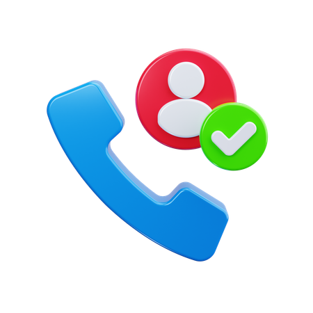 ユーザーコール  3D Icon
