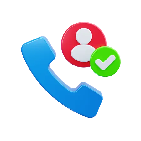 ユーザーコール  3D Icon