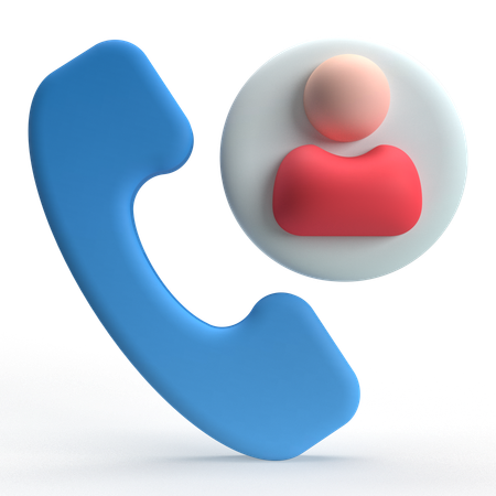 User Call  3D Icon