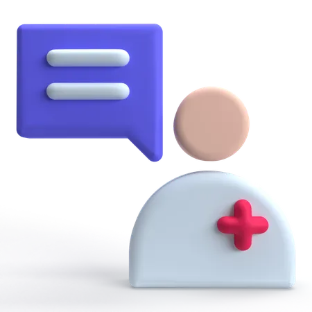 User Chat  3D Icon