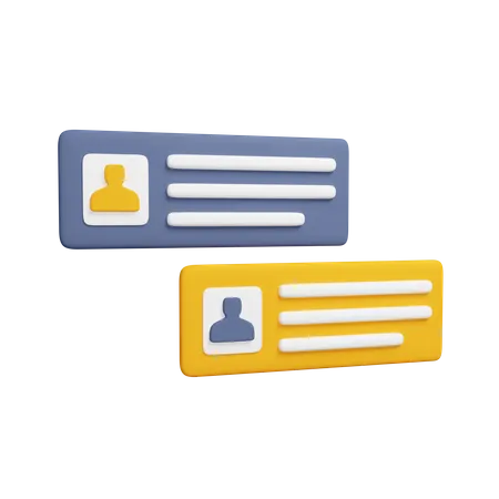 User Chat  3D Icon