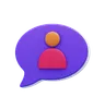 User Chat Bubble