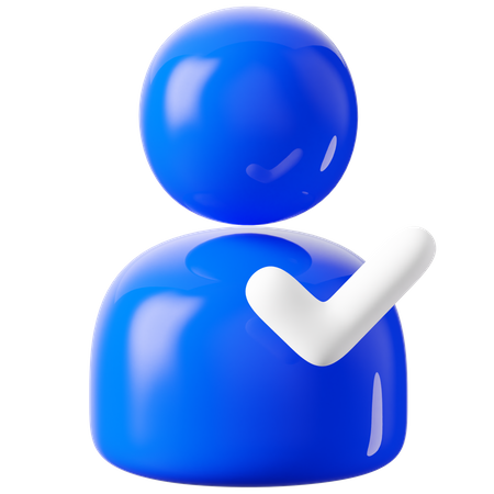 User checklist 3D Icon