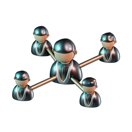 User Connection  3D Icon
