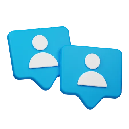 User Conversation  3D Icon