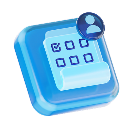 User Document  3D Icon