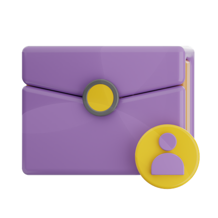 User Email  3D Icon