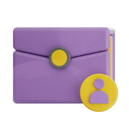 User Email  3D Icon