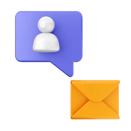 User Email  3D Icon